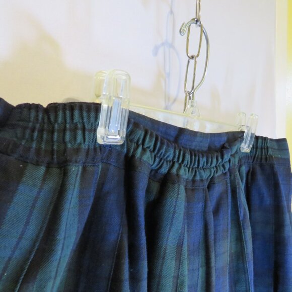 Westbound II Vintage Plaid Pleated Skirt Size 20W - Picture 4 of 11
